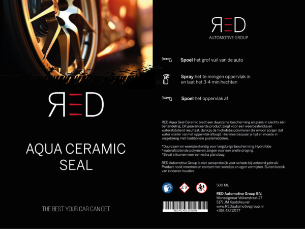 RED AQUA CERAMIC SEAL 500ml spray - Image 3